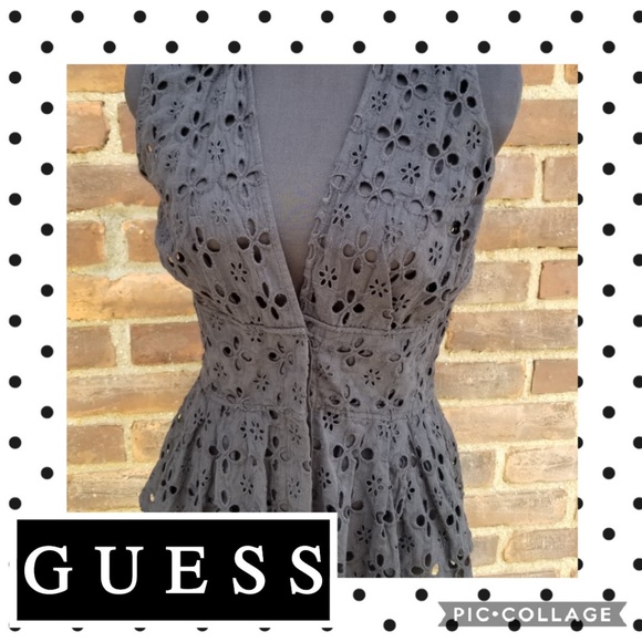 Guess Tops - Guess eyelit lace top S